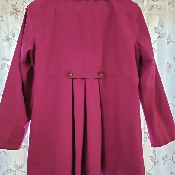 Lands End Hot pink midweight jacket 💕 - Picture 3 of 5